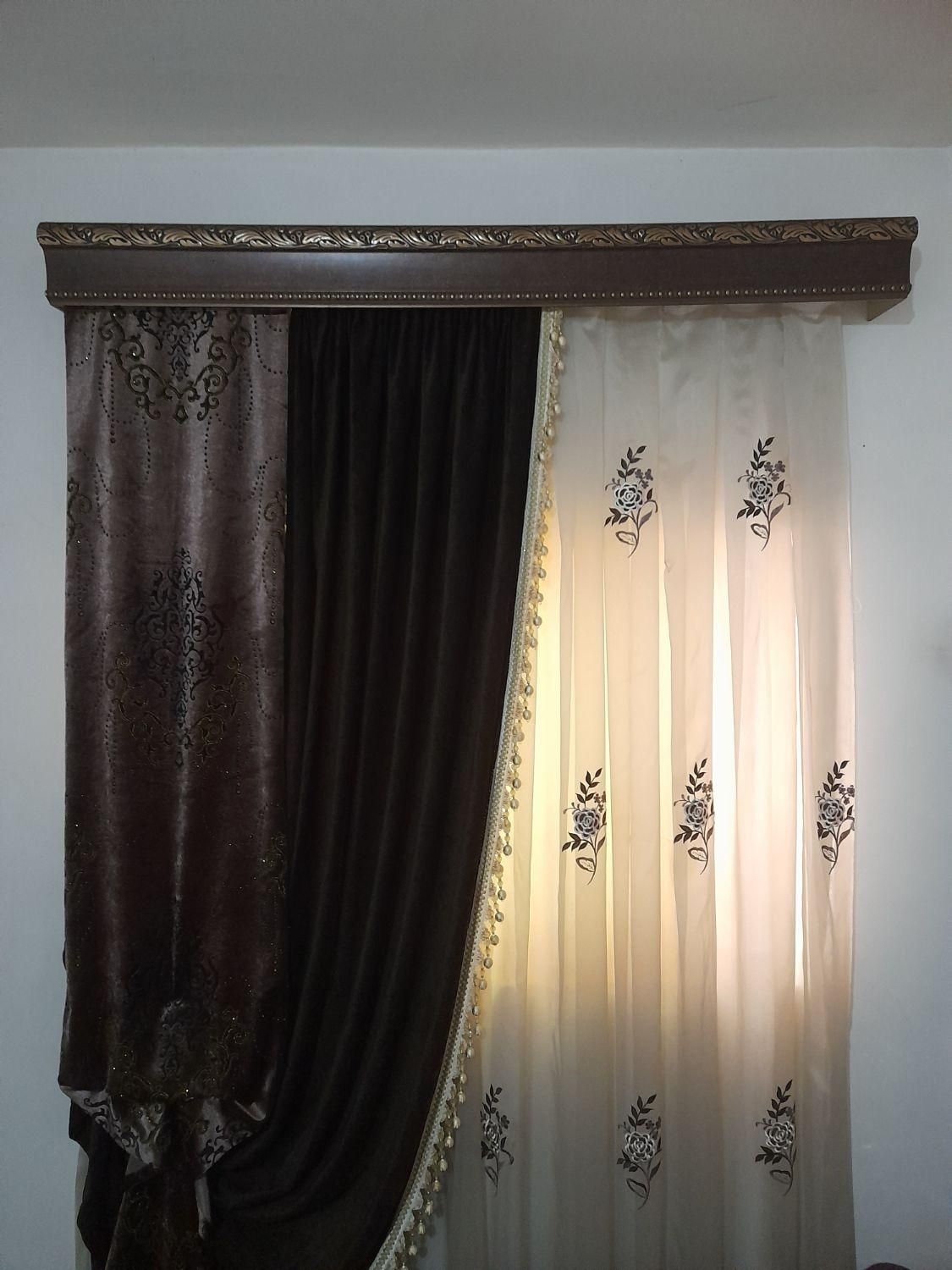 پرده سلطنتی درحدنو|پرده، رانر، رومیزی|آق قلا, |دیوار