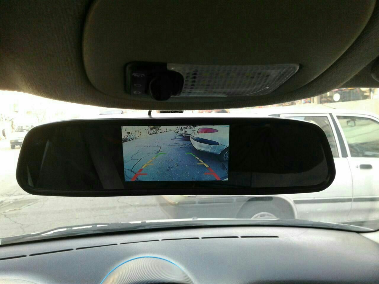 مانیتور آینه ای با دوربین دنده عقب خودرو|قطعات یدکی و لوازم جانبی|مشهد, سراب|دیوار