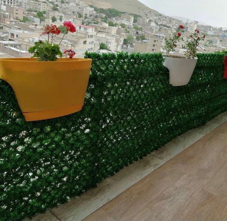 فنس چمنی و برگی برای تالار و باغ و حصار منزل|گل مصنوعی|خمینی‌شهر, |دیوار