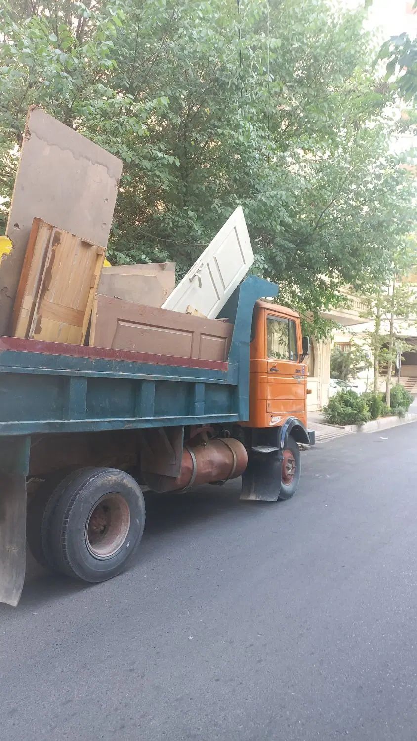 حمل خاک  با خاور ونخاله وماسه درتمام نقاط|خدمات حمل و نقل|تهران, تهرانپارس شرقی|دیوار