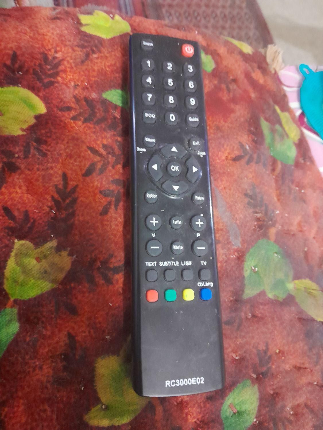 کنترل تلویزیون ال ای دی تی سی ال|تلویزیون و پروژکتور|گرگان, |دیوار