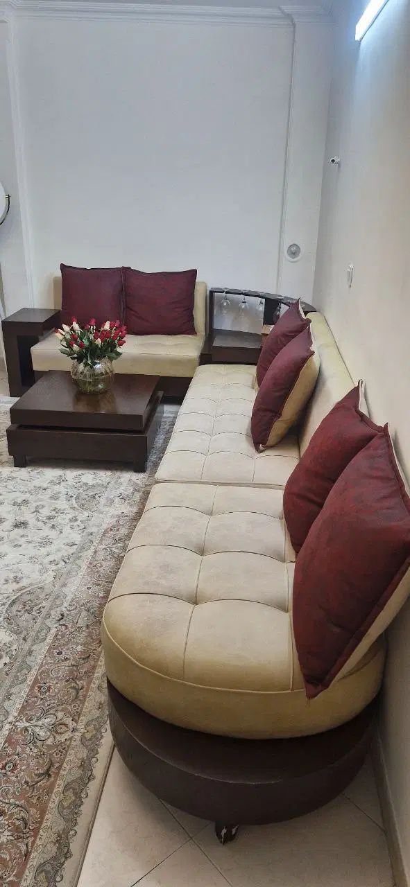 مبلمان ال راحتی ۸ نفره|مبلمان خانگی و میز عسلی|تهران, جابری|دیوار