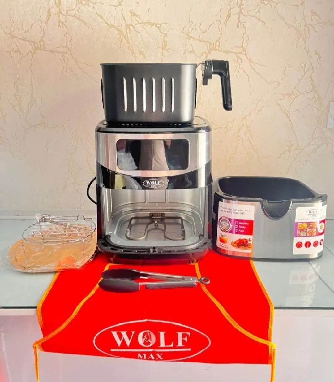 سرخ کن بدون روغن رژیمی حرفه ای ولف(wolf) عمده وتک|اجاق گاز و لوازم برقی پخت‌وپز|شیراز, شهرک سراج‎|دیوار