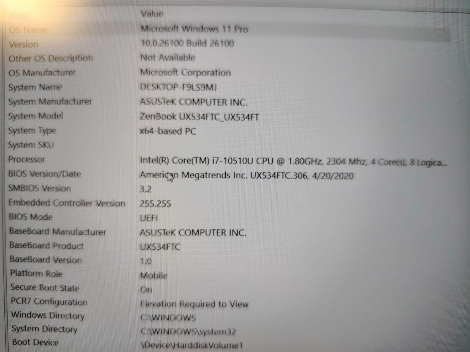 Asus ZenBook UX534F|رایانه همراه|تهران, دروس|دیوار
