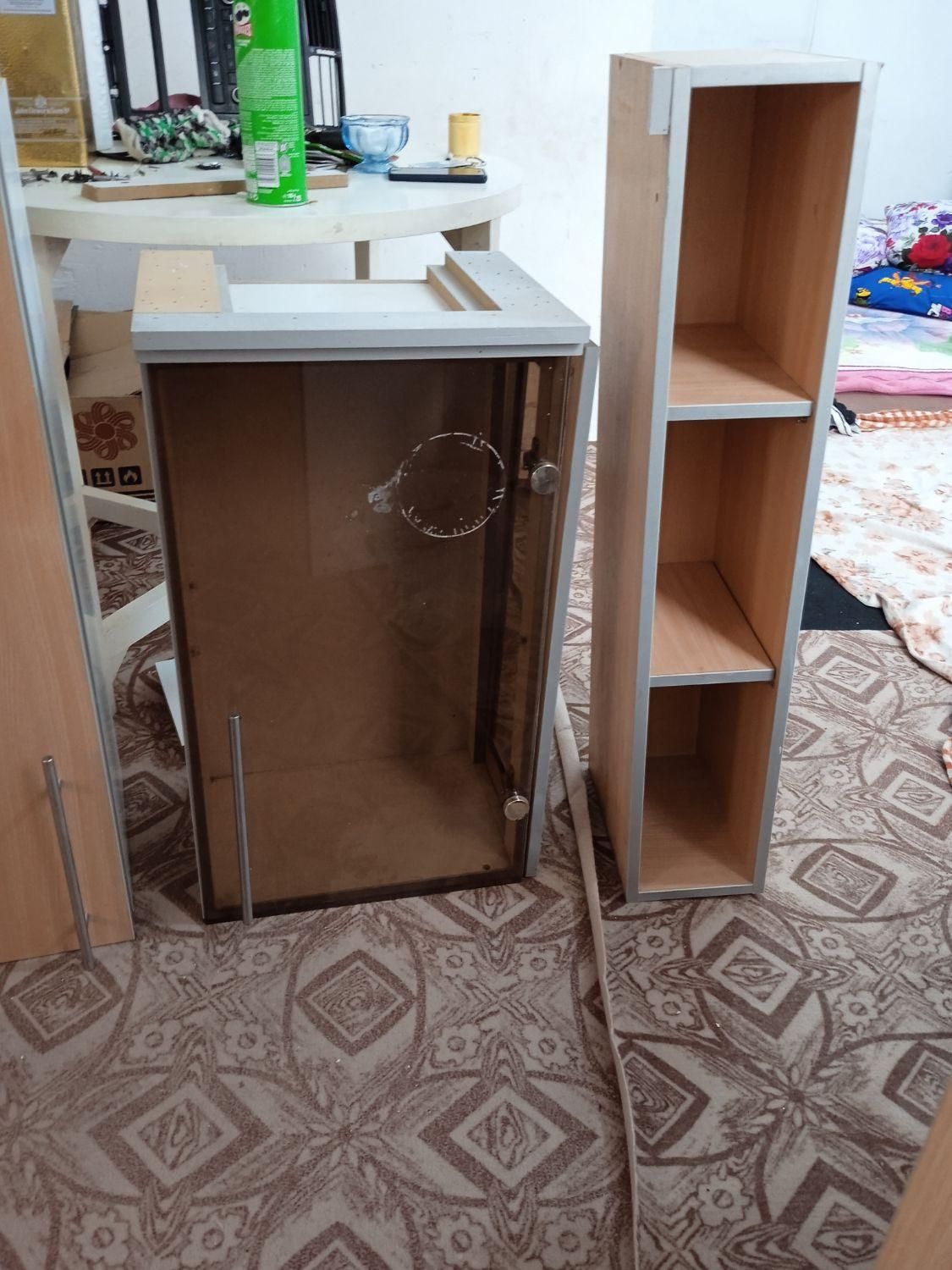 کابینت کارکرده ولی سالم بدون هیچ ترکی|مصالح و تجهیزات ساختمان|قرچک, |دیوار