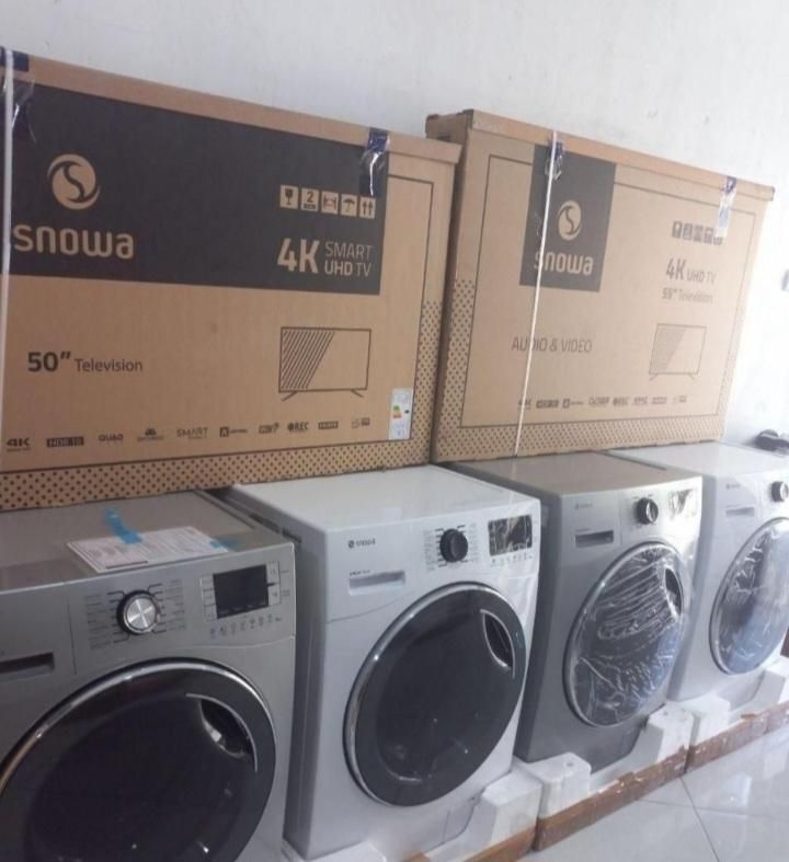 ماشین لباسشویی اسنوا۷کیلوی ۸و۹کیلوی باگارانتی|ماشین لباسشویی و خشک‌کن لباس|بروجرد, |دیوار