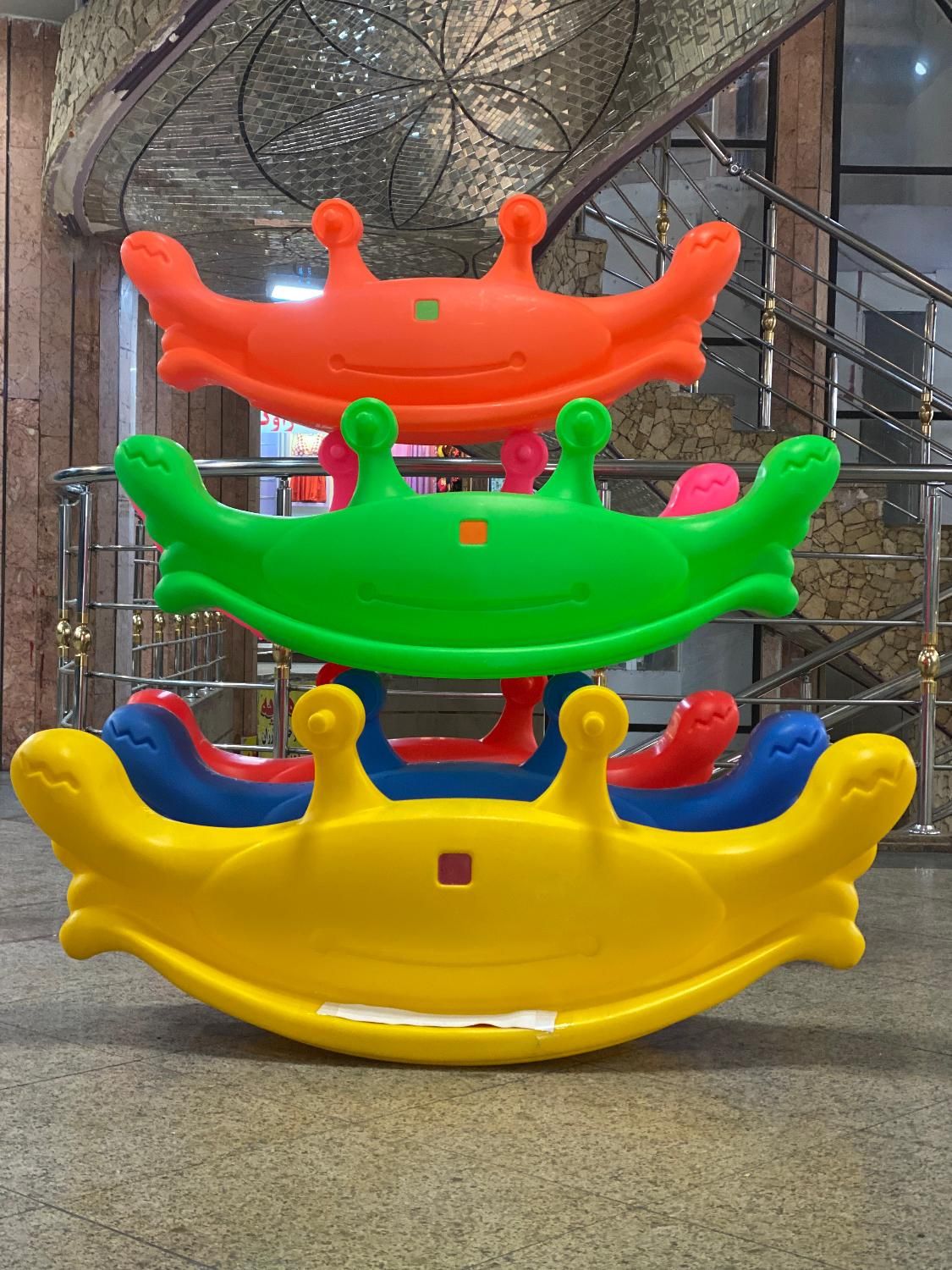 الاکلنگ دونفره خرچنگ سرسره|اسباب‌بازی بچه|تهران, سلسبیل جنوبی|دیوار