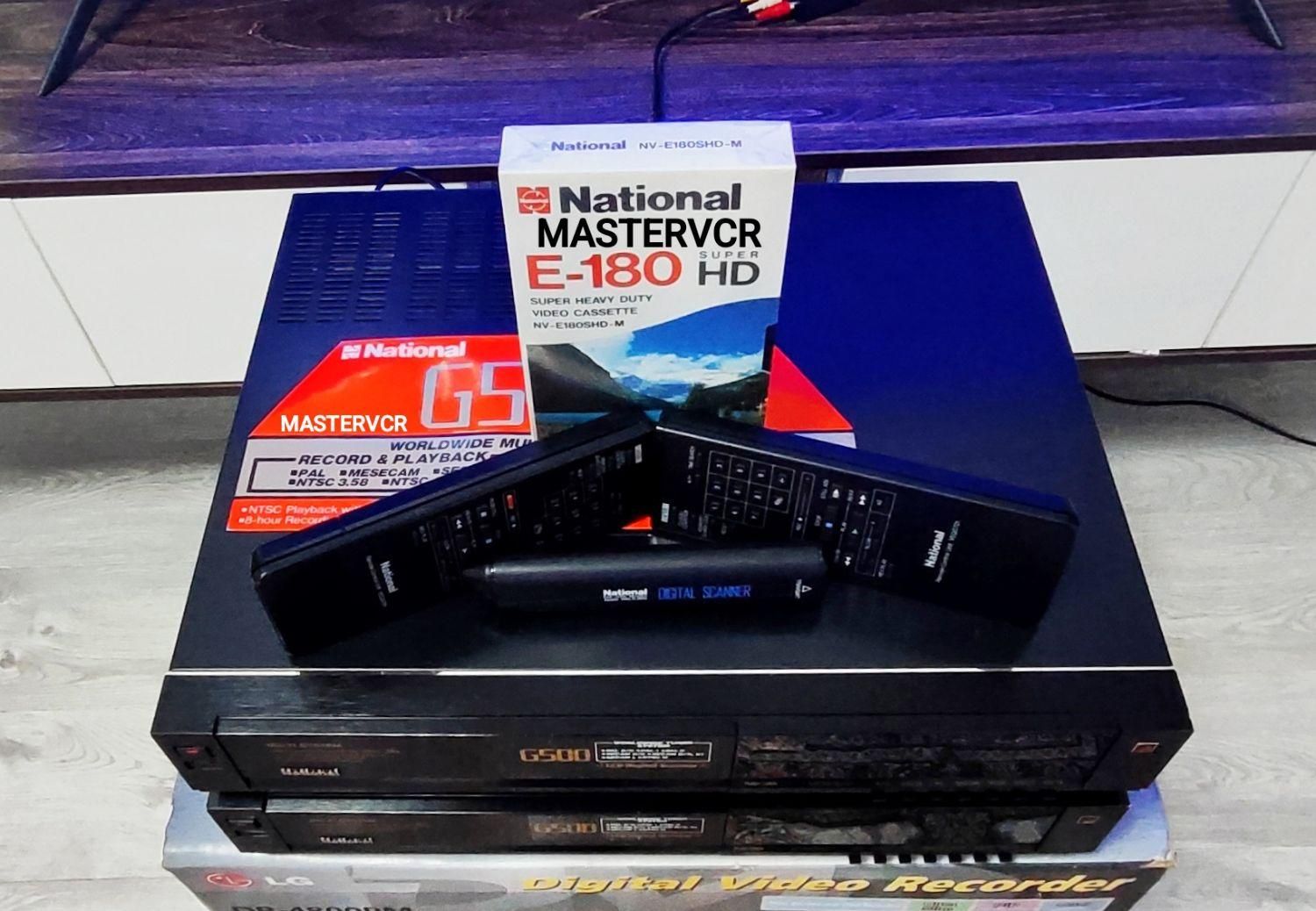 ویدئو نشنال MASTERVCR G500|پخش‌کننده DVD و ویدیو|تهران, نیاوران|دیوار