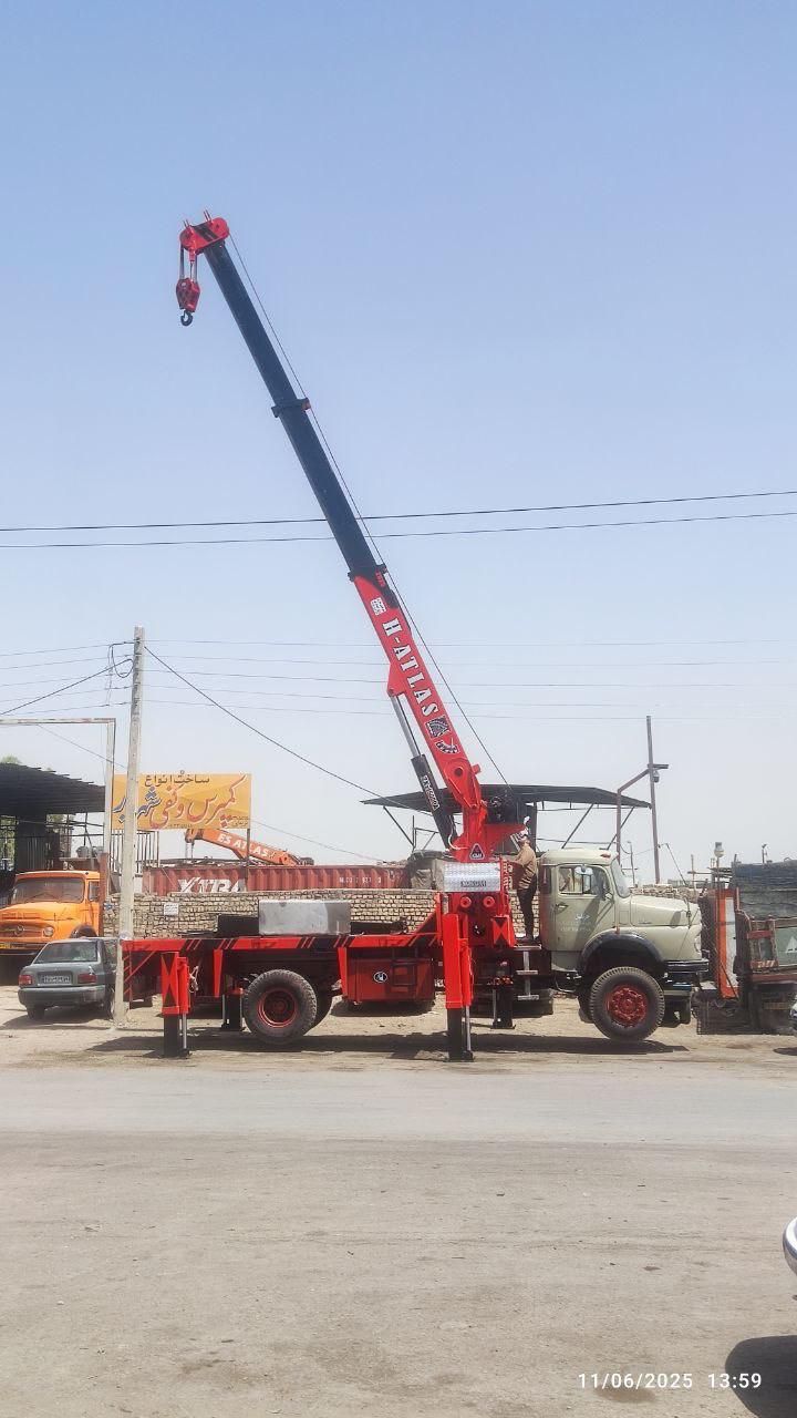 جرثقیل 15تن/بارگیری و تخلیه و نصب در کل اصفهان|خدمات حمل و نقل|اصفهان, قائمیه|دیوار