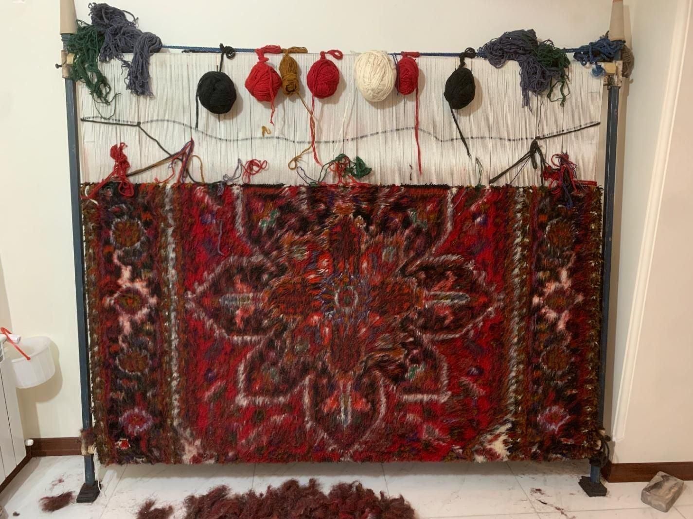 قالی بافی در منزل قالیبافی فرش بافی در خانه|استخدام هنری و رسانه|همدان, |دیوار