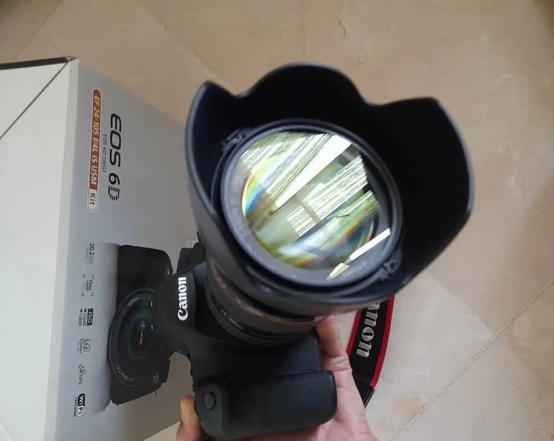 دوربین Canon 6D آکبند،اصل ژاپن بهمراه تجهیزات کامل|دوربین عکاسی و فیلم‌برداری|تهران, سعادت‌آباد|دیوار