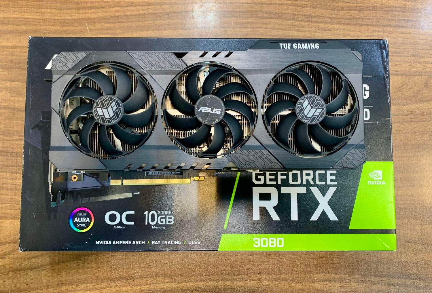 کارت گرافیک RTX 3080 ASUS TUF|قطعات و لوازم جانبی رایانه|مشهد, عامل|دیوار