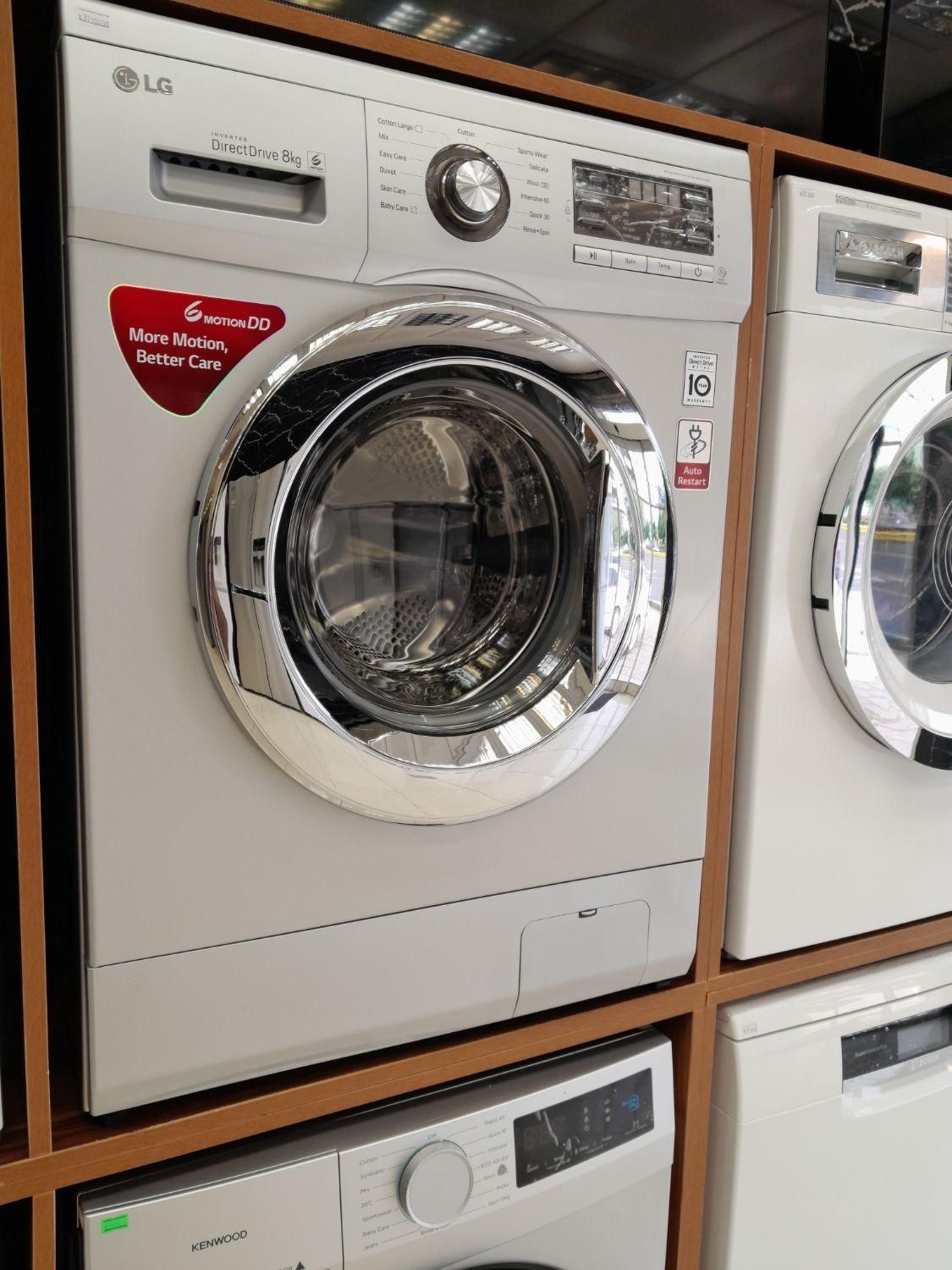 لباسشویی-LG اصلی 8k//دور1400 باگارانتی۱۸ماهه|ماشین لباسشویی و خشک‌کن لباس|تهران, دبستان|دیوار