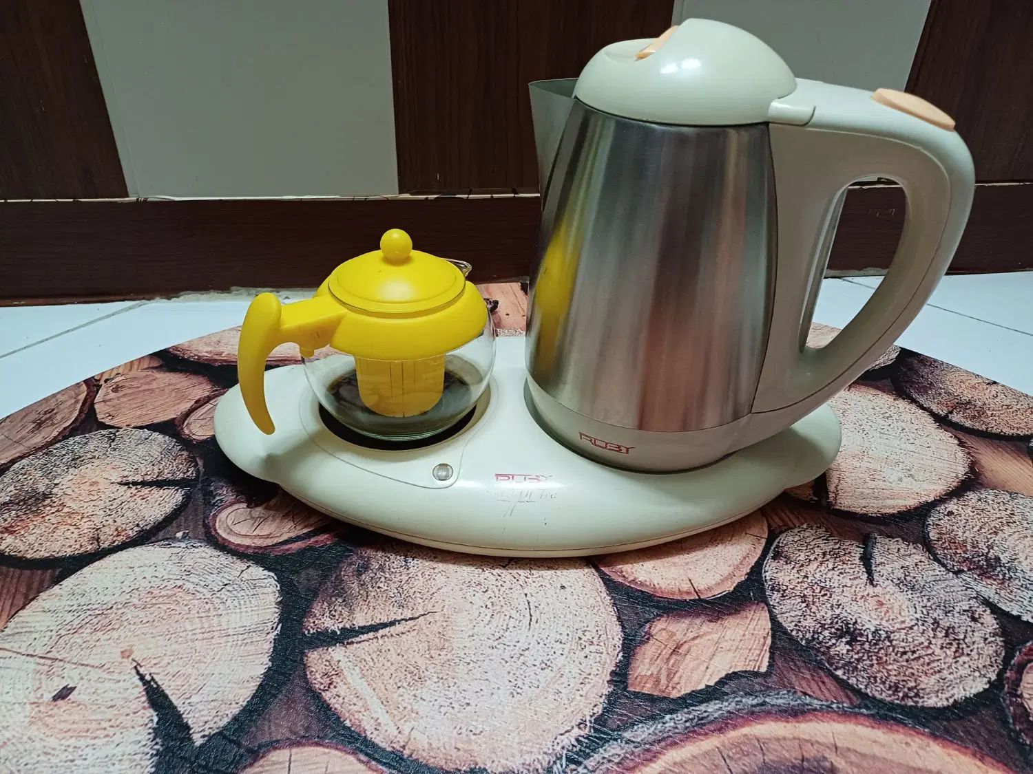 چایساز روبی با کارتن|سماور، چای‌ساز، قهوه‌ساز|اصفهان, عسگریه|دیوار