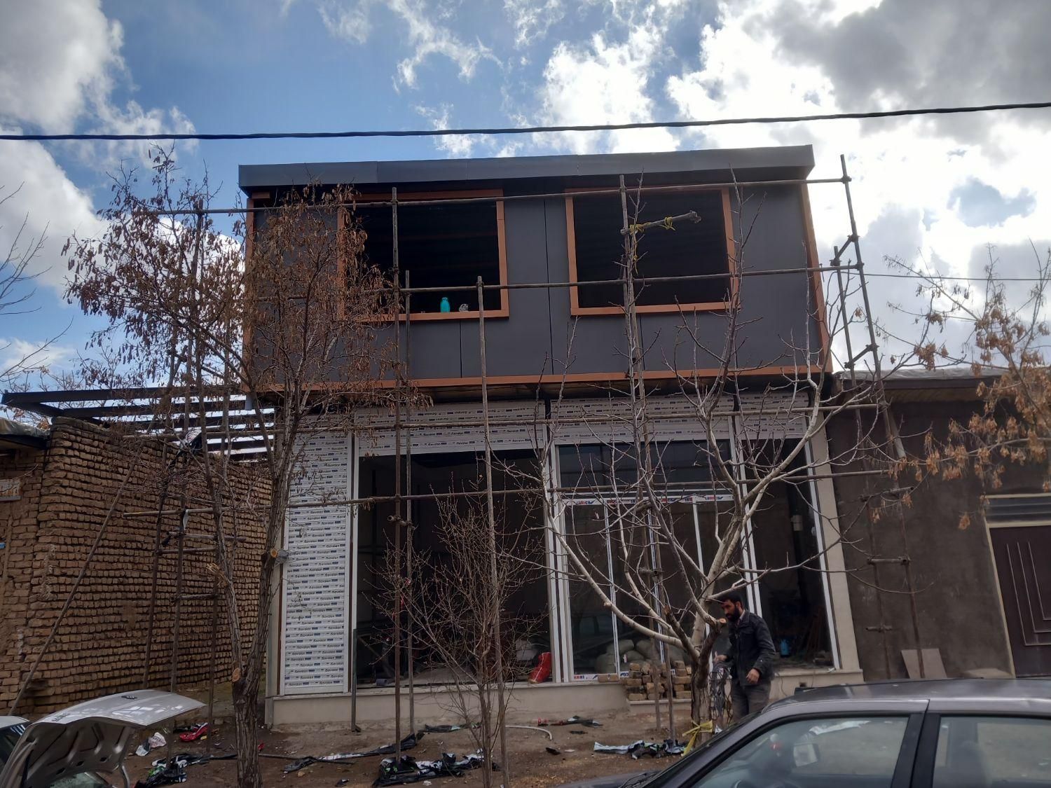 اجرای نمای کامپوزیت   جوشکاری|خدمات پیشه و مهارت|قم, سالاریه|دیوار