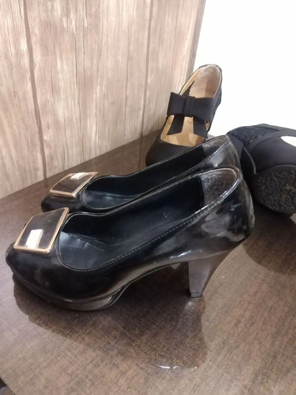 کیف و کفش سه جفت راحتی مجلسی پاشنه راحتی در حدنو|کیف، کفش، کمربند|مشهد, کارمندان دوم|دیوار