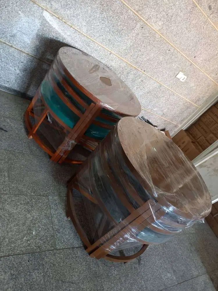 ناهارخوری کم جاچوب و فلز فورتیک 6نفر|میز و صندلی غذاخوری|اصفهان, ناصرخسرو|دیوار