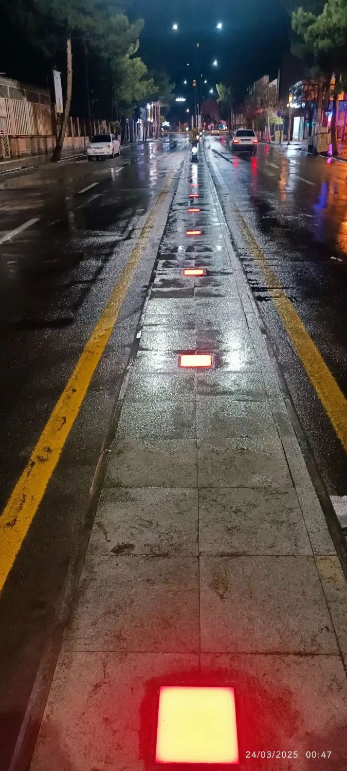نورپردازی نما ساختمان باغ و استخر و آبنما|لامپ و چراغ|مشهد, انقلاب|دیوار