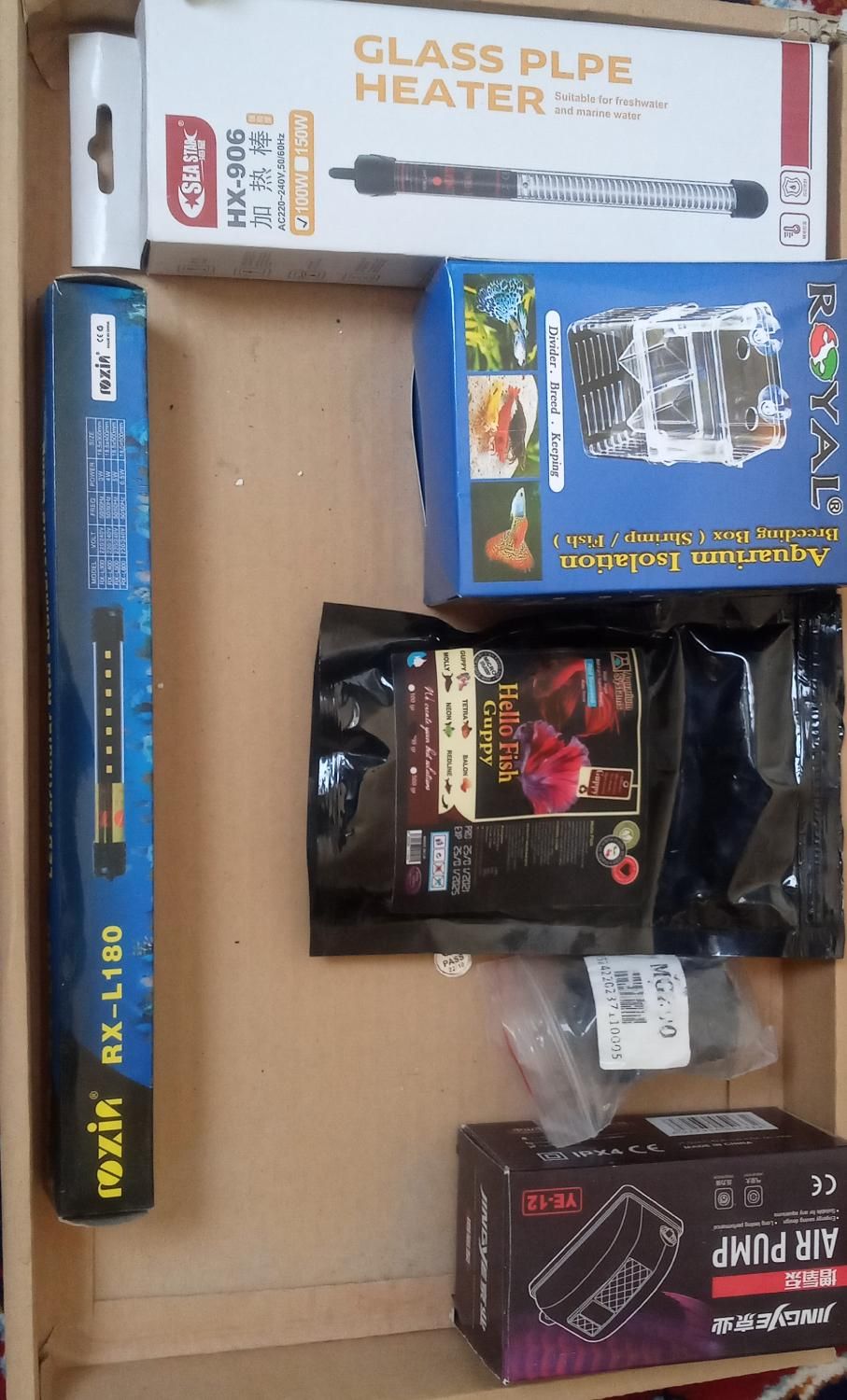 آکواریوم با تمامی لوازم|ماهی|بیرجند, |دیوار