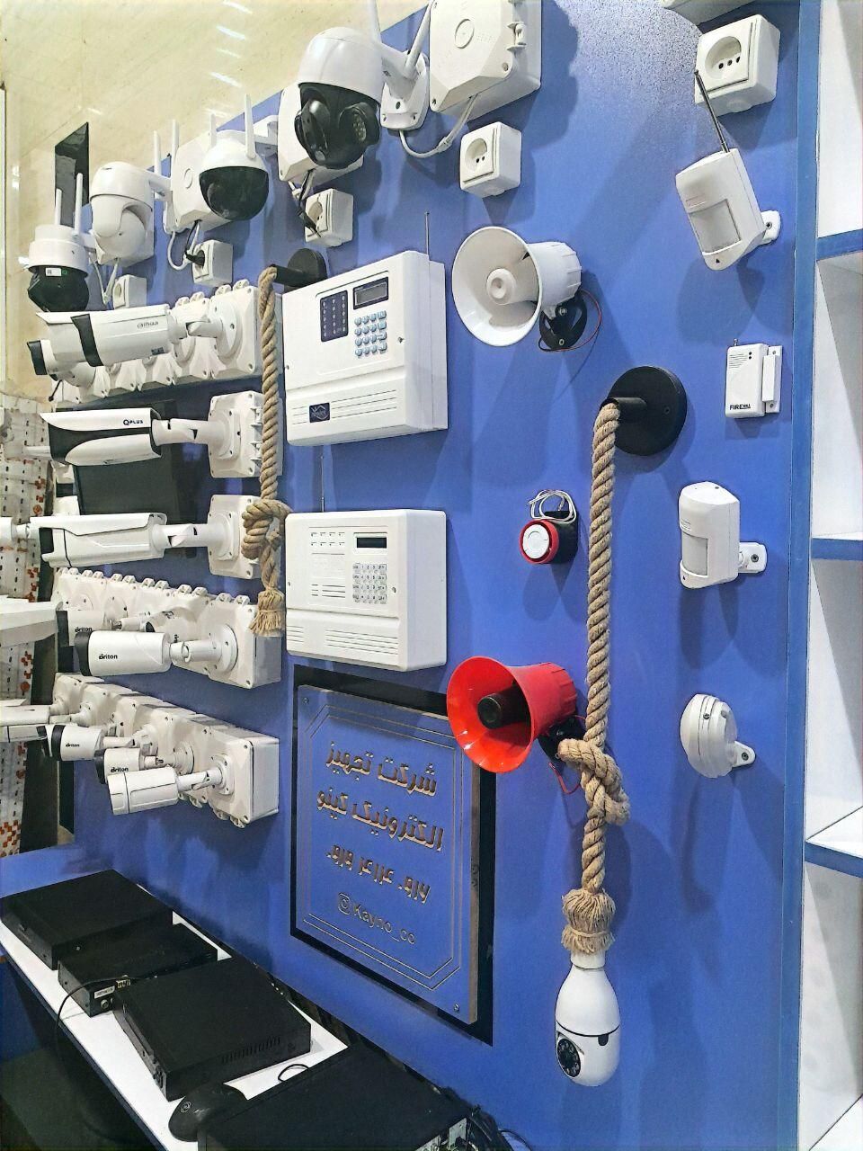 دوربین مداربسته /دید در شب رنگی/پلاک خوان/ضدآب|دوربین مداربسته|شوشتر, |دیوار