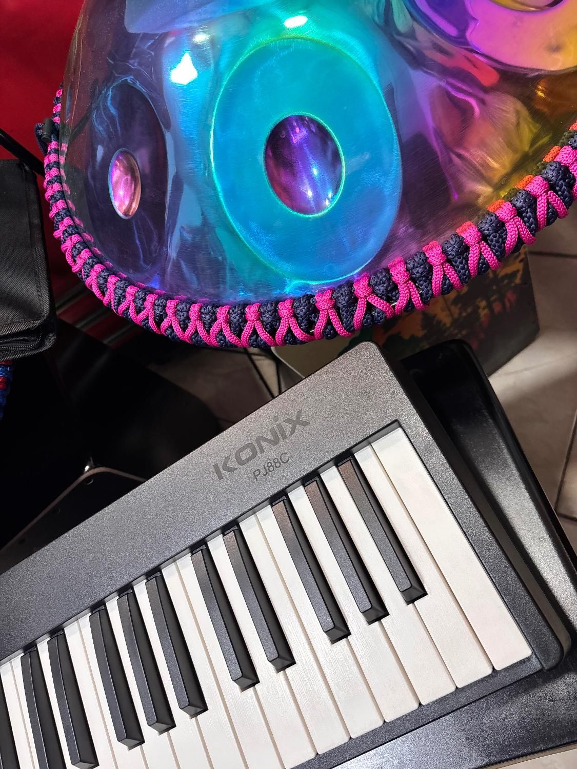 پیانو تاشو کونیکس (konix) با برق و باتری|پیانو، کیبورد، آکاردئون|کرج, حسینآباد|دیوار