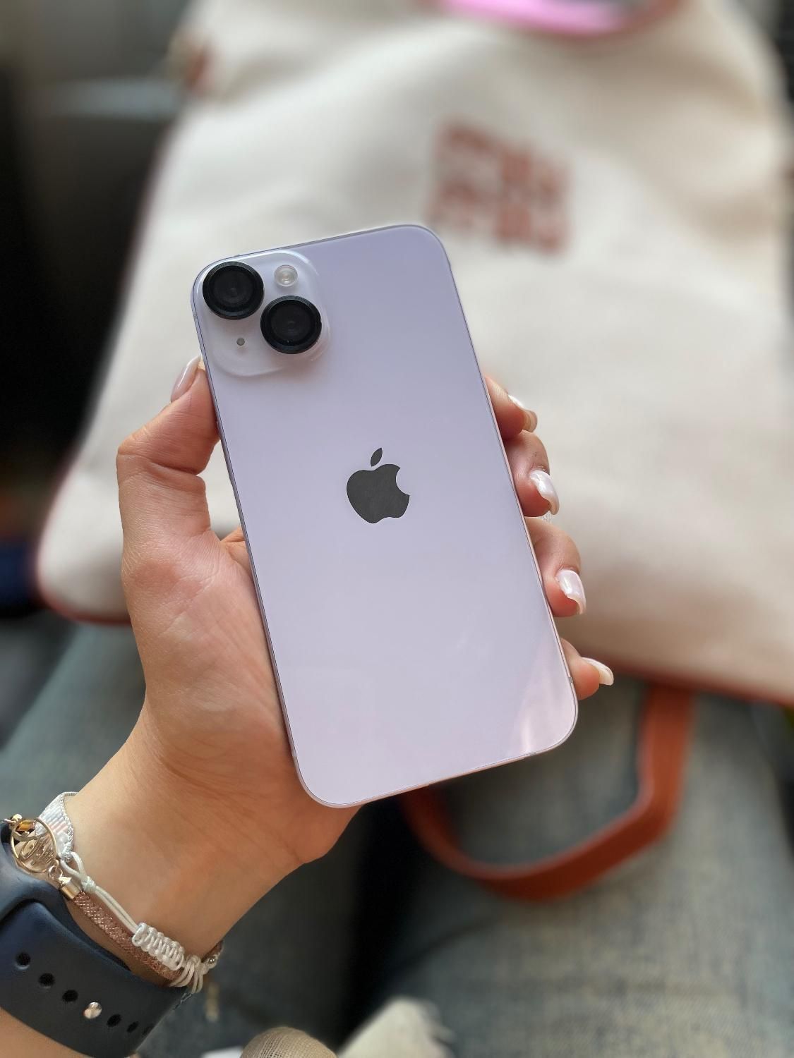Iphone14 128Gig Ch رنگ خاص یاسی|موبایل|آمل, |دیوار