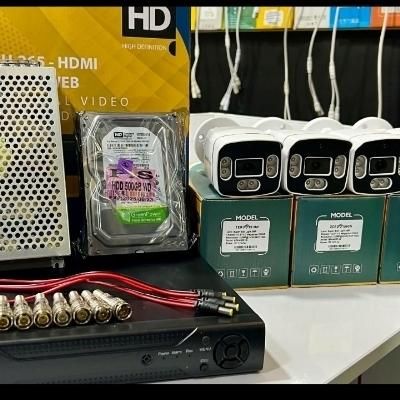 پک دوربین مداربسته3تایی با کل لوازم گارانتی10ساله|دوربین مداربسته|فومن, |دیوار