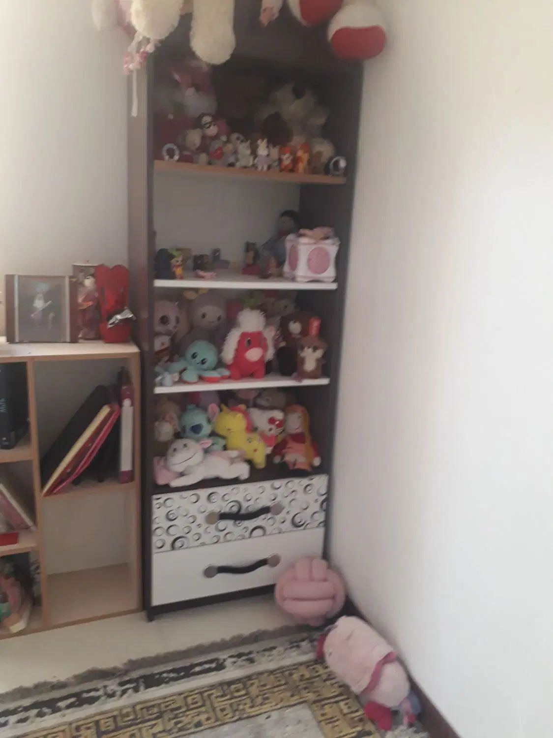 فروش کتابخانه هر دو با هم به علت جابه جایی ۱۰۰۰۰۰۰|کتابخانه، شلف، قفسه‌های دیواری|تهران, چیتگر شمالی|دیوار