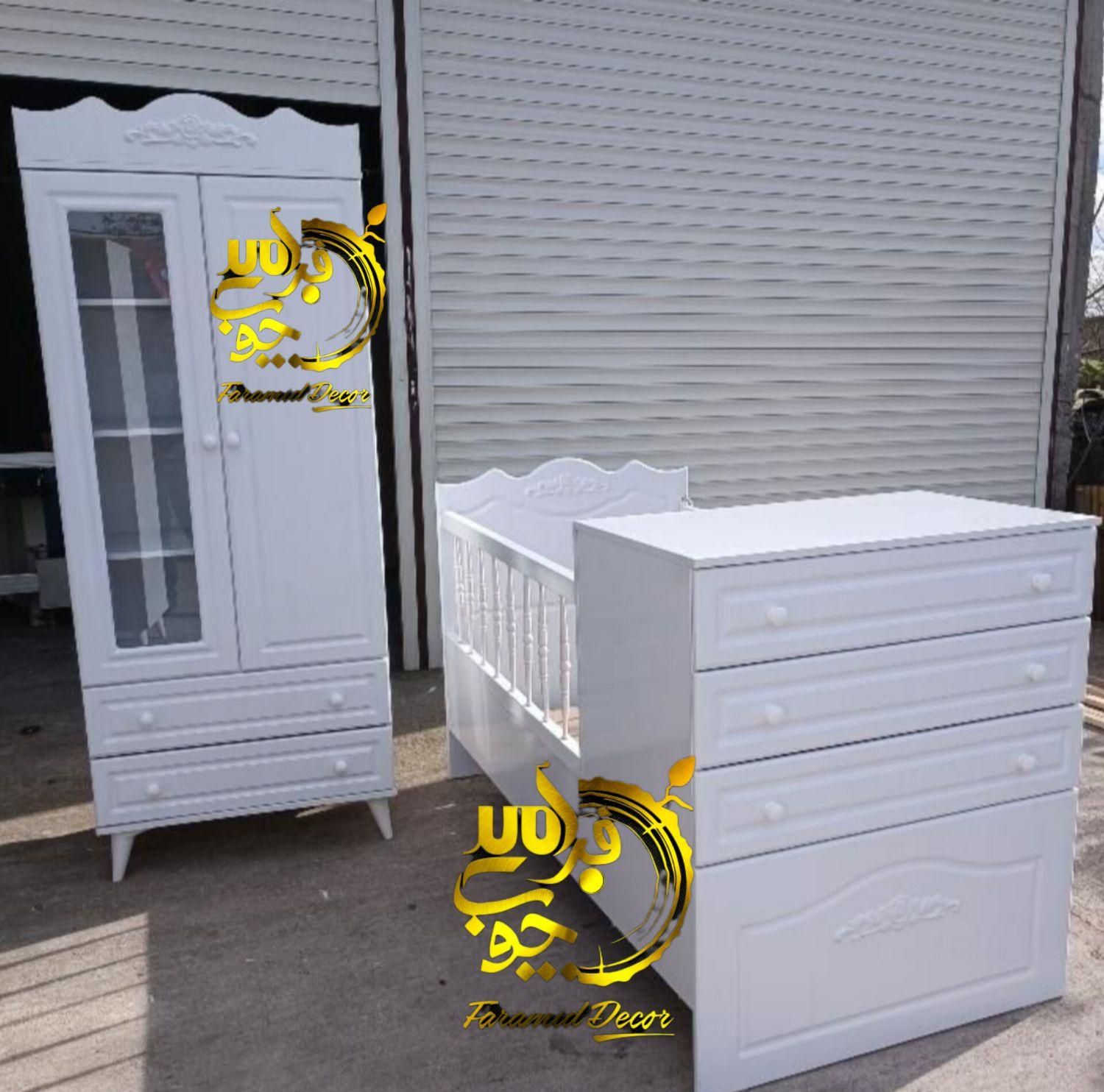 سرویس خواب*تخت خواب سیسمونی کودک و نوجوان*مدل ایسا|تخت و سرویس خواب|رشت, استقامت ۲|دیوار