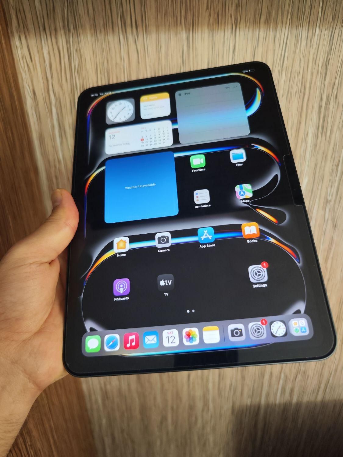 ipad pro M4 اپل با حافظه ۵۱۲ گیگ|تبلت|تهران, منیریه|دیوار