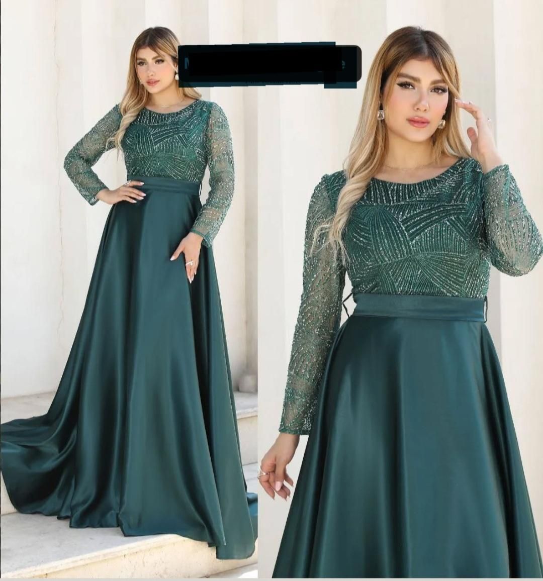 لباس مجلسی سایز۴۸ کاملا نو و سالم|لباس|لنجان, |دیوار