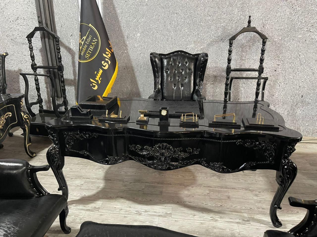 مبلمان اداری میز اریکای زرشکی کانتر|دفتر کار|بابل, |دیوار