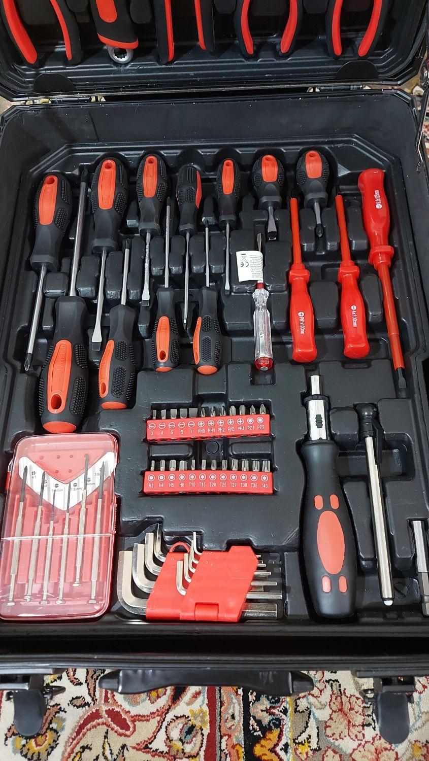 جعب ابزار کامل سوئیس تولز چمدان ابزار swiss tools|ابزارآلات|مشهد, هفت تیر|دیوار