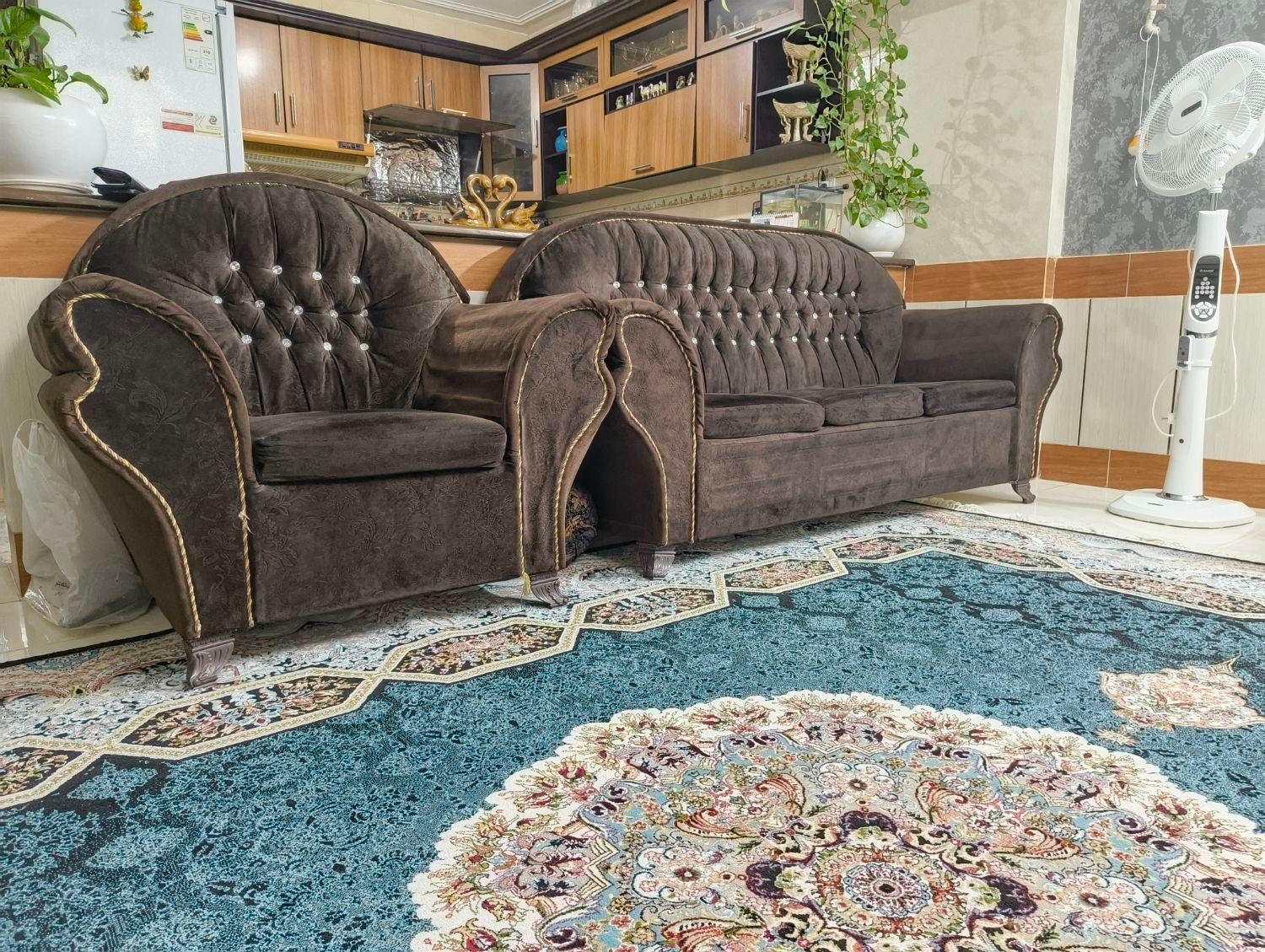 مبل ۶ نفره|مبلمان خانگی و میز عسلی|شیراز, شهرک فرهنگیان|دیوار