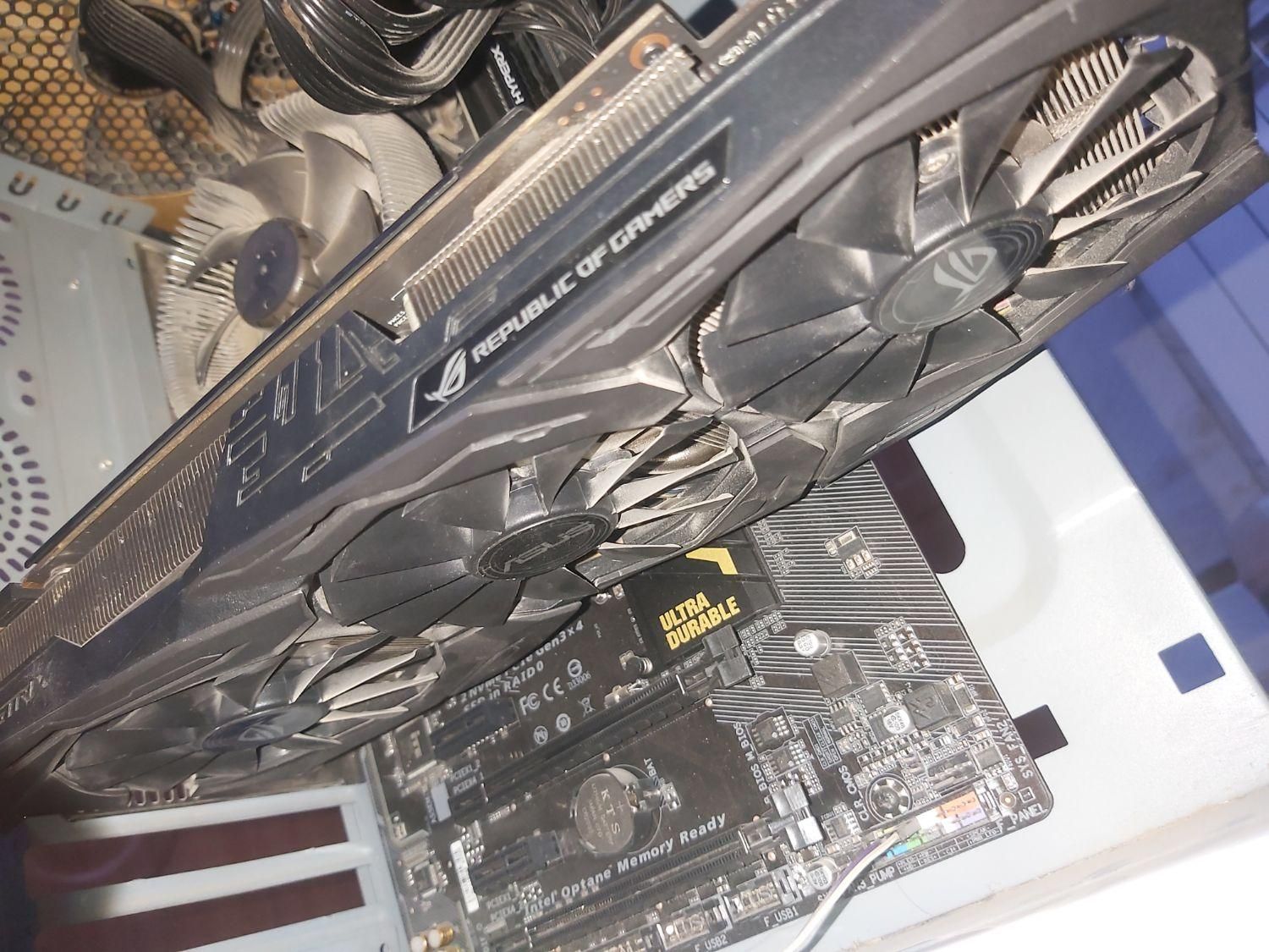 گرافیک gtx 1070 برند ROG|قطعات و لوازم جانبی رایانه|زاهدان, |دیوار