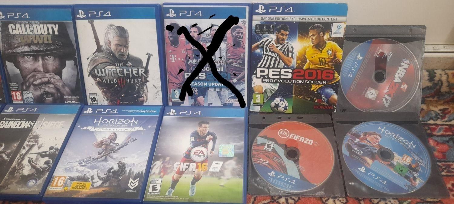 ۱۳عنوان سیدی Ps4 یک عدد پک تفنگ Vr|کنسول، بازی ویدئویی و آنلاین|تهران, منیریه|دیوار