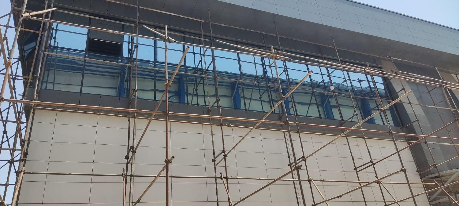 داربست فلزی وکفراژبندی آروین با مدیریت محمددوست|خدمات پیشه و مهارت|محمدیه-قزوین, |دیوار