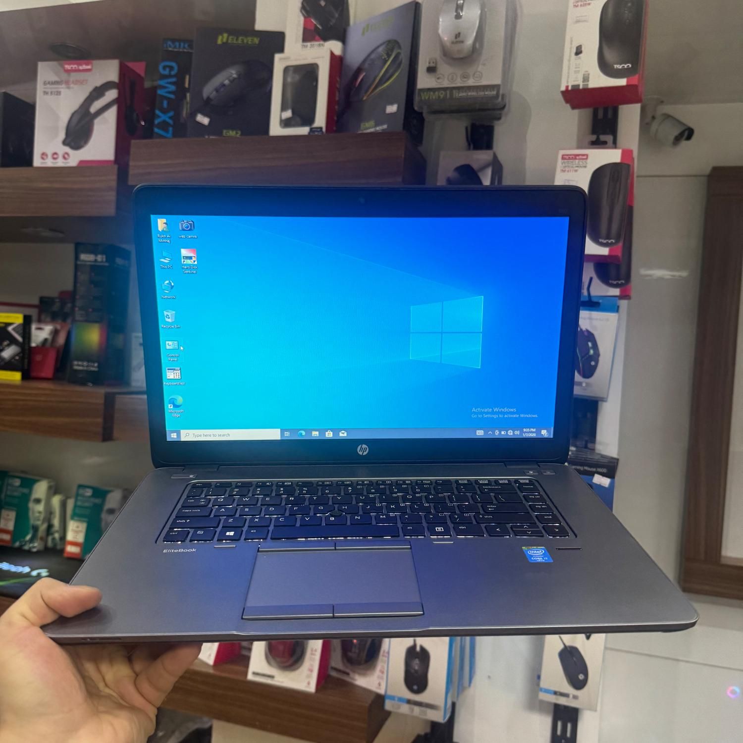 لپتاپ Hp 850G2 رم۸ گیگi7 مهندسی سبک مشابه آکبند|رایانه همراه|تهران, تجریش|دیوار