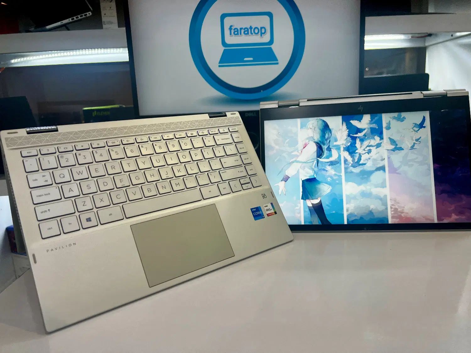 لپتاپ تاچ hp 360 /بسیار زیبا و قدرتمند با هارد 512|رایانه همراه|مشهد, راهنمایی|دیوار