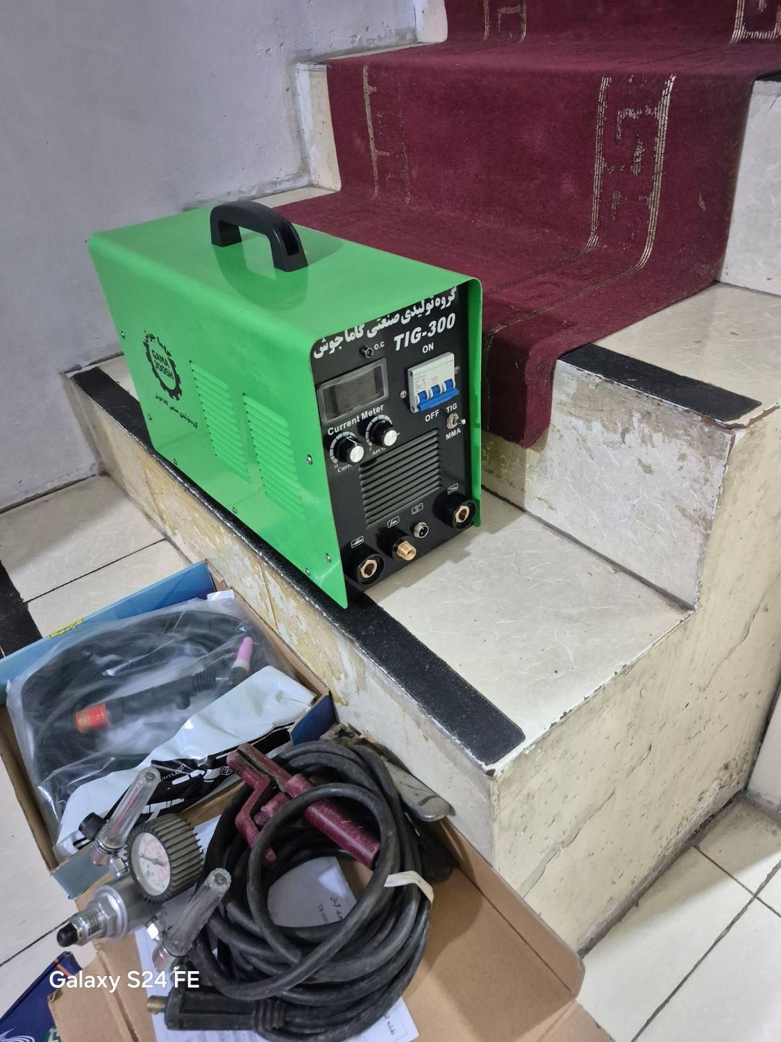 ابزار الات اصلی دستگاه جوش موتور جوش آرگون گاما300|ماشین‌آلات صنعتی|تهران, خرمشهر|دیوار