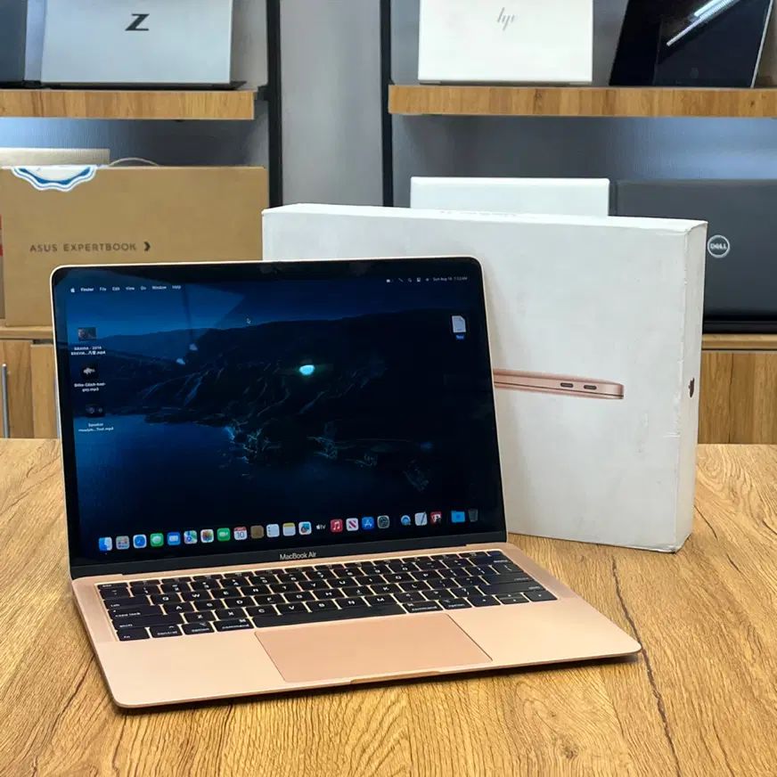 مک بوک Air 2018 core i5 /8/128 گلد با کارتن|رایانه همراه|مشهد, ارشاد|دیوار