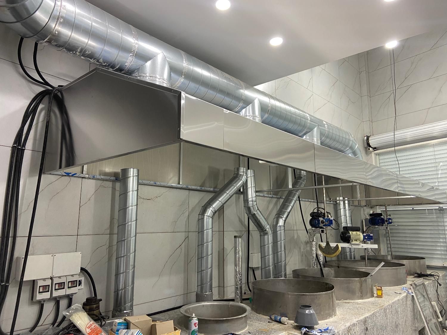 هود صنعتی،کانال گرداسپیرال،سانتریفیوژ،میزکار استیل|کافی‌شاپ و رستوران|شیراز, شهرک گلها|دیوار