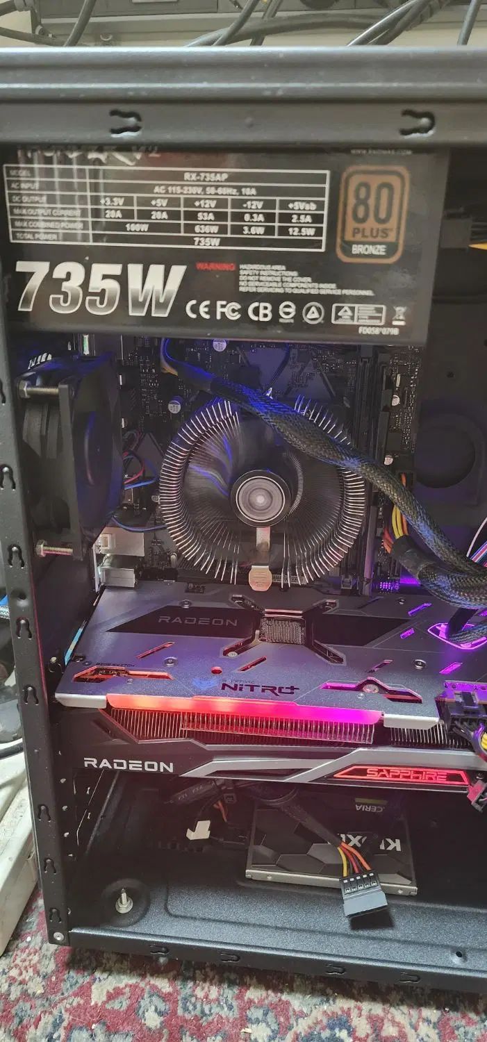 کامپیوتر گیمینگ پرقدرت i7 9700 + RX6700Xt|رایانه رومیزی|تهران, استاد معین|دیوار