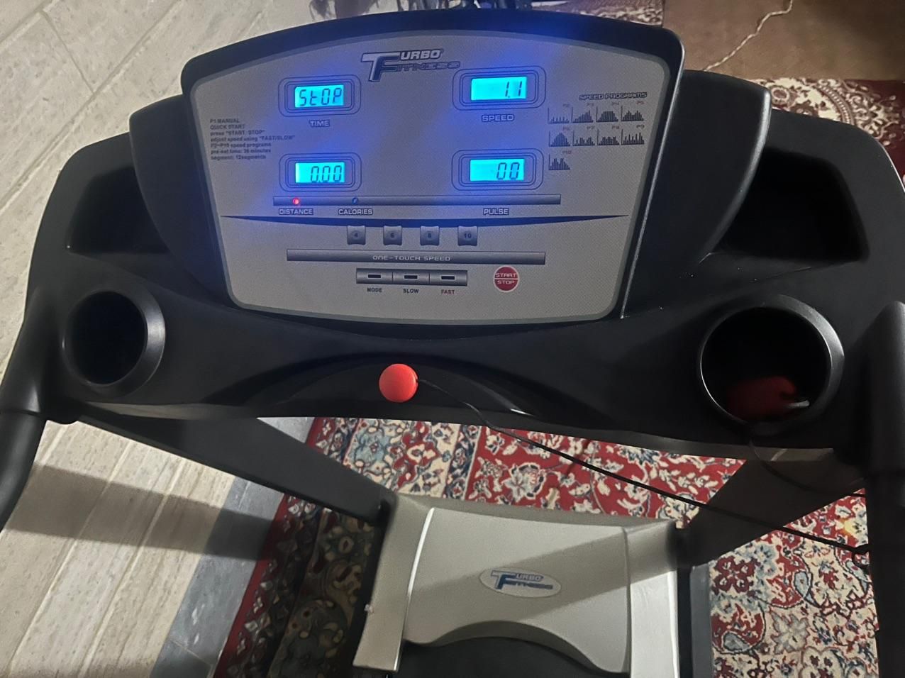 تردمیل مدل Turbo fitness 100|تجهیزات ورزشی|اصفهان, تیران|دیوار