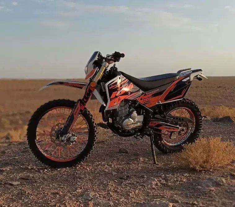 موتور تریل فلات 200ccطرح KTM|موتورسیکلت|مشهد, شهرک لشکر (شهرک غرب)|دیوار