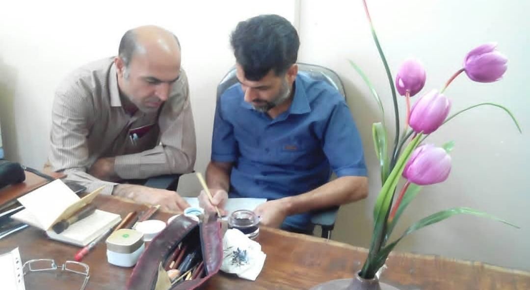 آموزش خوشنویسی با قلم و با خودکار فولادشهر|صنایع دستی و سایر لوازم تزئینی|فولادشهر, B7|دیوار
