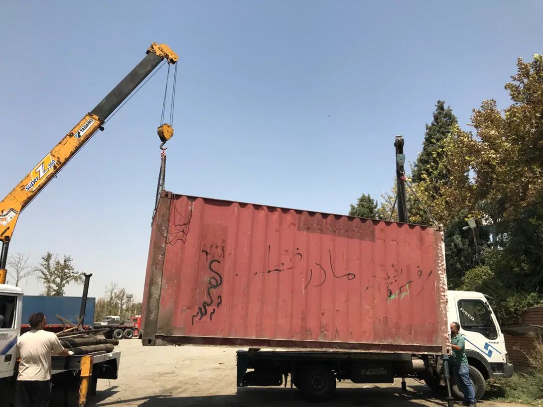 اجاره جرثقیل کفی و خدمات به تمام نقاط تهران|خدمات حمل و نقل|تهران, علی‌آباد|دیوار