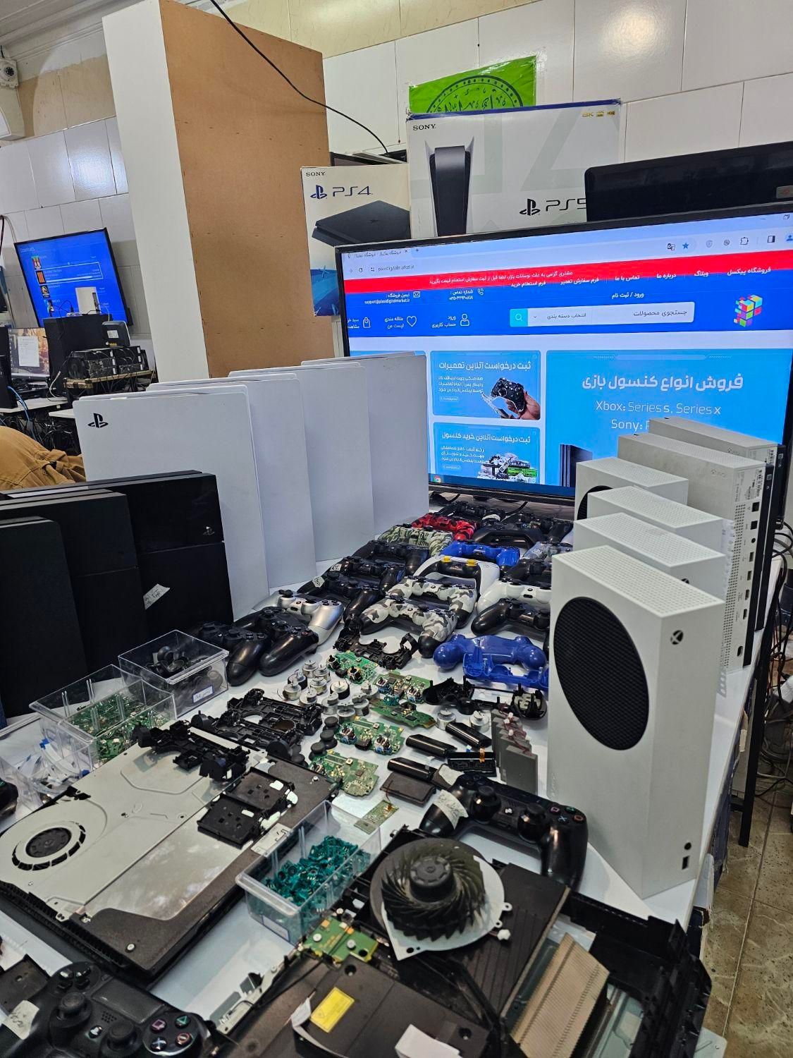 سرویس و تعمیر ps4دستهxboxکنسولps5|کنسول، بازی ویدئویی و آنلاین|قم, زنبیل آباد|دیوار