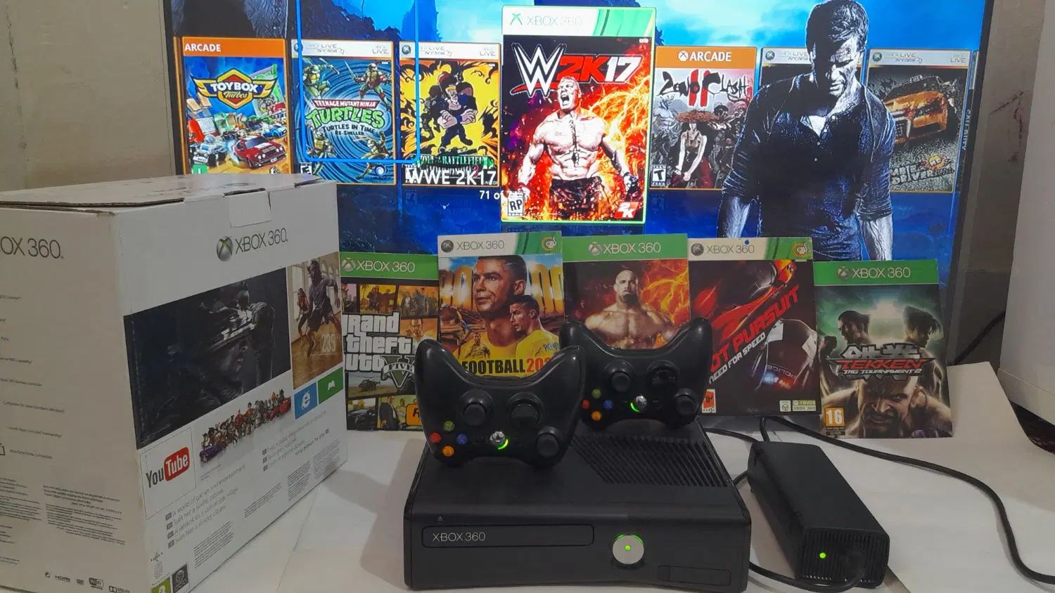 ایکس باکس ۳۶۰ Xbox جیتک و کپیخور فول گیم دو دسته|کنسول، بازی ویدئویی و آنلاین|یاسوج, |دیوار
