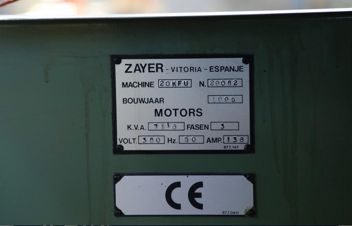 فروش دستگاه فرز سی ان سی Zayer KFU 4000|ماشین‌آلات صنعتی|شیراز, طلاب|دیوار